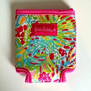Lilly Pulitzer can koozie